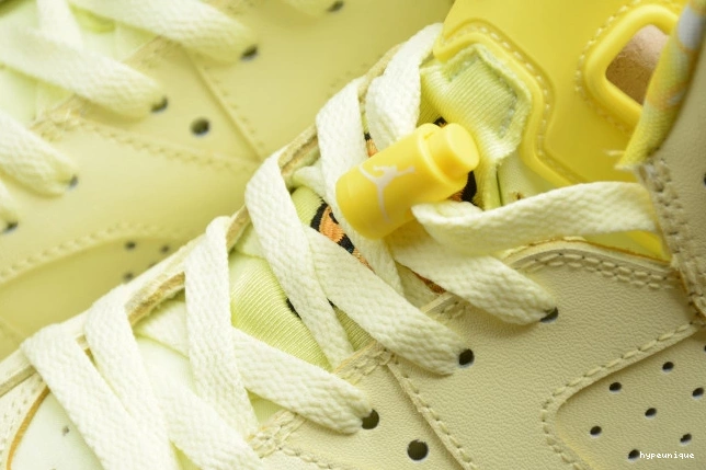HYPE Air 6 Jordan Dynamic Yellow 543390-800 Retro Floral (GS) 0716